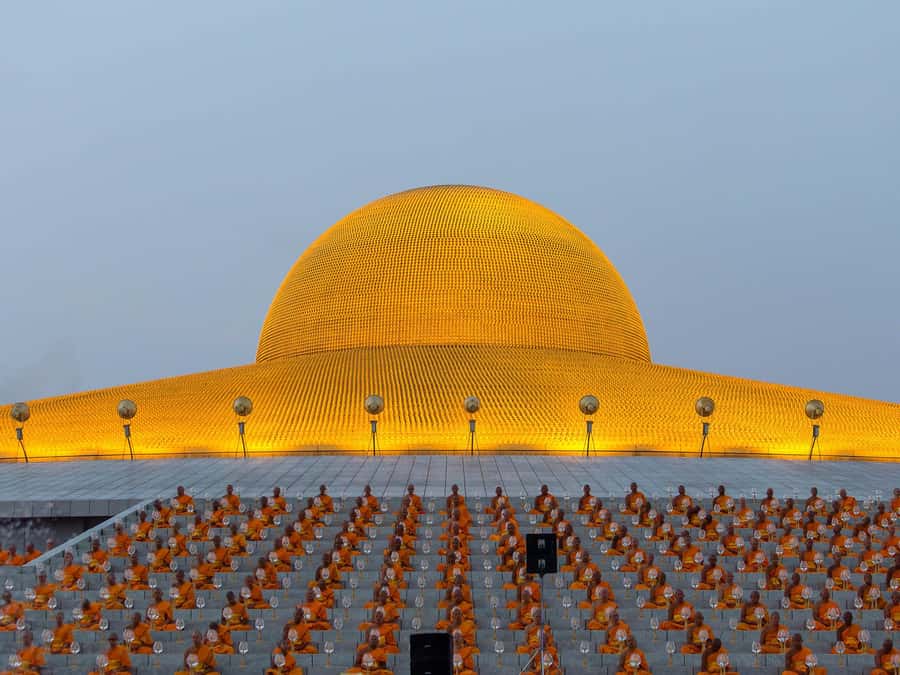 Customize Your Own Bangkok City & Surrounding Provinces Tour - Wat Benchamabophit and Wat Samphran: marble quiet meets dragon spectacle