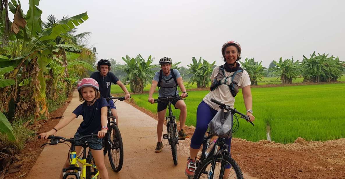 Cycling Sukhothai Full Day Countryside Tour - Canals, rice fields, and dirt roads: what you’ll ride past