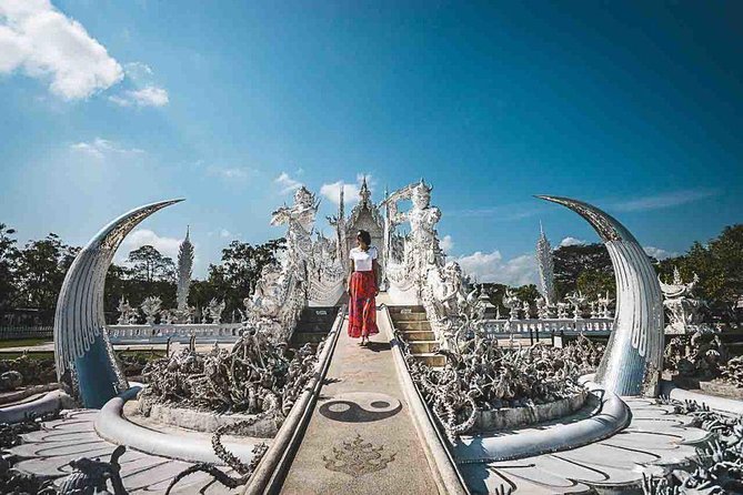 Day Trip to Chiang Rai & White Temple from Chiangrai - Wat Rong Seur Ten (Blue Temple): Buddhist art with a cool attitude