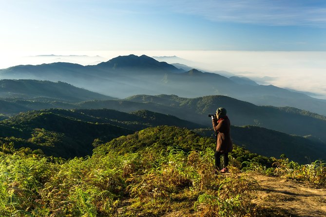 Doi Inthanon National Park - Thailand's Highest Peak - Stop 4: Twin Royal Stupas with Thai Royal Symbolism