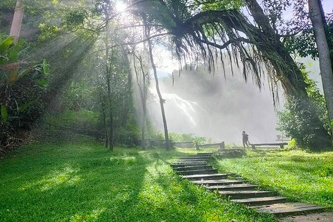 Doi Inthanon Private Trek & Lunch Tour from Chiang Mai - Wachirathan Falls: a 250-meter shower with an easy path