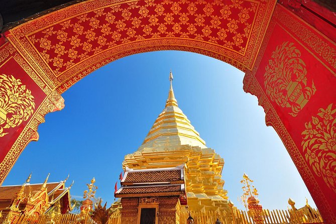 Doi Suthep and Hmong Hilltribe Half Day Tour in Chiang Mai - Stop 2: Wat Phra That Doi Suthep and the Naga Staircase