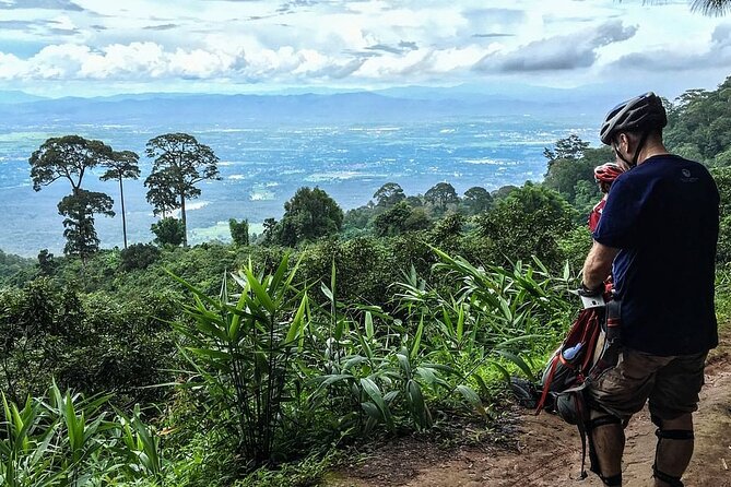 Doi Suthep National Park To Chiang Mai Beginner Downhill Mountain Biking - Stop 1: Doi Suthep Summit Area and Your First Big View