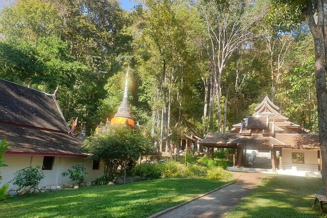 Doi Suthep Temple, Pha Lat Temple, Sticky Waterfall, Orchid farm - Doi Suthep’s 306 Steps: Sacred Temple With Real Stair Energy