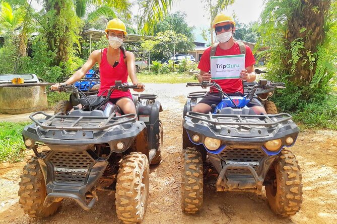 Dragon Crest Mountain Hike, ATV & Kayaking Full Day Private Tour - Kayaking in a lagoon: a calm reset after the hike and ATV