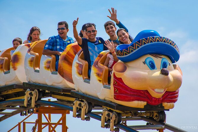 Dream World Amusement Park Bangkok - Snow Town in the middle of the Bangkok day