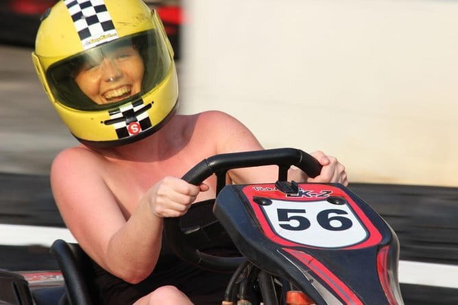 EasyKart - Go Karting (Pattaya) - Fast Kart (2 races) - Gear and Hygiene: Helmets, Caps, Lockers, and Optional Suits
