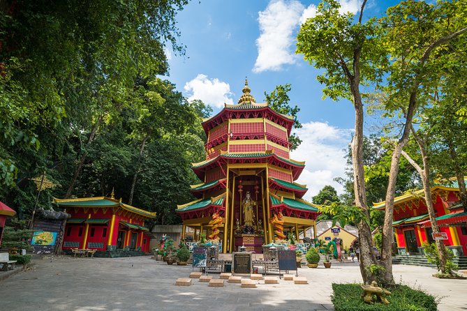 ECO Premium Jungle Hot Springs and Temple Tour - Wat Tham Sua (Tiger Cave Temple): The Steps, the Views, and the Tiger Paw Detail