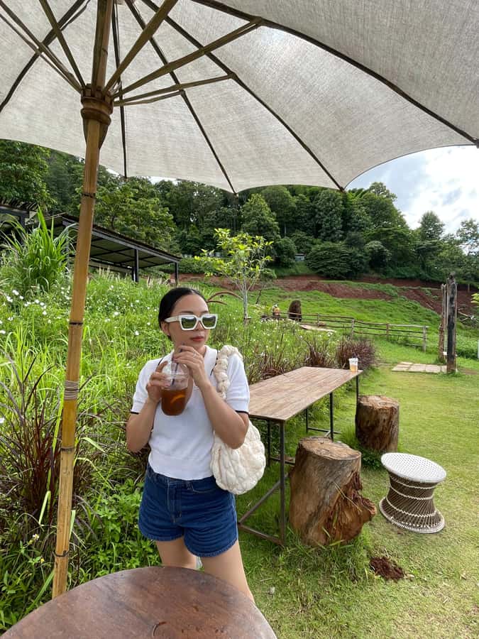 Elefin Farm & Cafe Half-day tour with Private Car - Wat Phrathat Doi Kham: A Temple Stop Without the Time Squeeze