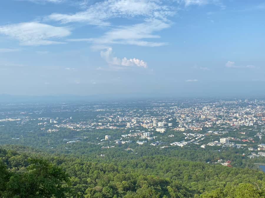 Elephant care with Wat Umong, Doi Suthep and Night City view - The Reset: Shower, Clothes Change, and Moving On