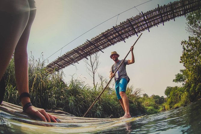 Elephant Sightings , Bamboo Rafting Through The Jungle, Swimming In a Waterfall - Bamboo Rafting Through the Jungle in Mae Wang National Park