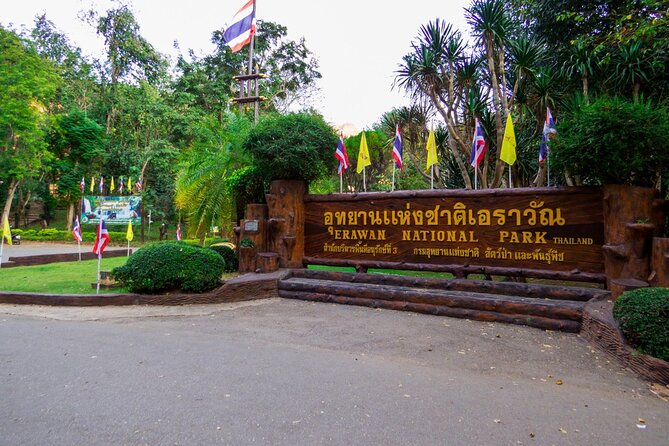 Erawan Waterfall and Elephant care from Bangkok -Private Tour - Elephant Haven Thailand: rescued elephants and real time to observe