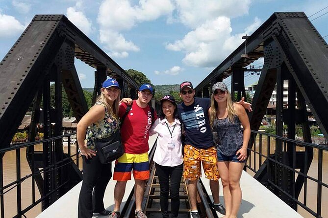 Erawan Waterfall and Kanchanaburi Private Tour [Optional Luxury] - River Kwai Bridge and the long-tailed boat ride that breaks up the history stops