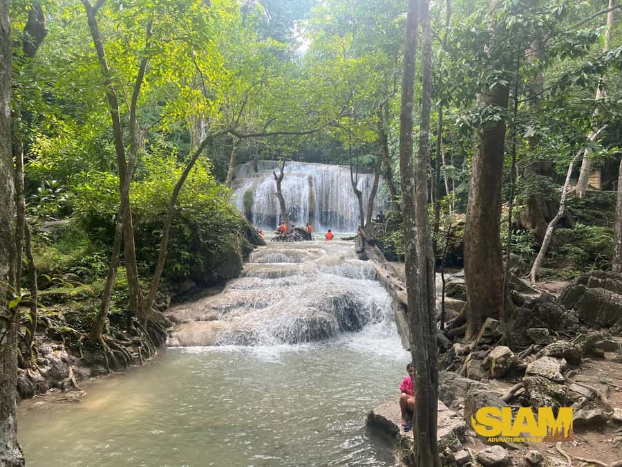 Erawan Waterfall, River Kwai & Railway Tour : From Bangkok - Bangkok pickup to Kanchanaburi: the ride you should plan for
