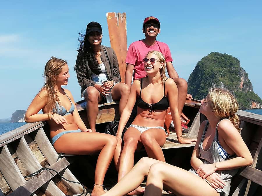 Evening James Bond Island&Plankton Tour by Private longtail. - Private longtail cruising in Phang Nga Bay: the value of not sharing the day
