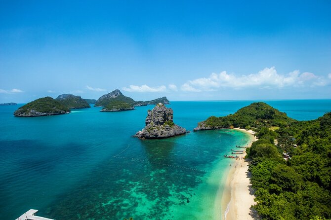 Explore Angthong National Marine Park's Hidden Gems by Speedboat - Kayaking around Sam Sao Island: calm pace, big scenery