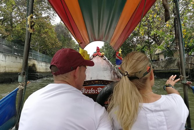 Explore Bangkok by Bike & Boat with Lunch - Temple Hops: Wat Pak Nam and the Buddhism-By-Daylight Angle
