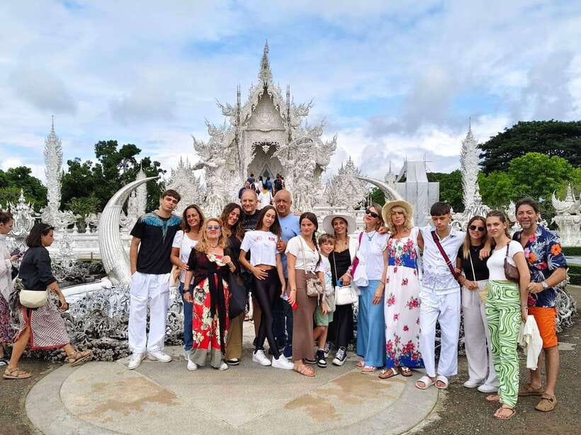 Explore the Chiang Rai and the Golden Triangle - Wat Rong Suea Ten (Blue Temple): a different mood from the White Temple
