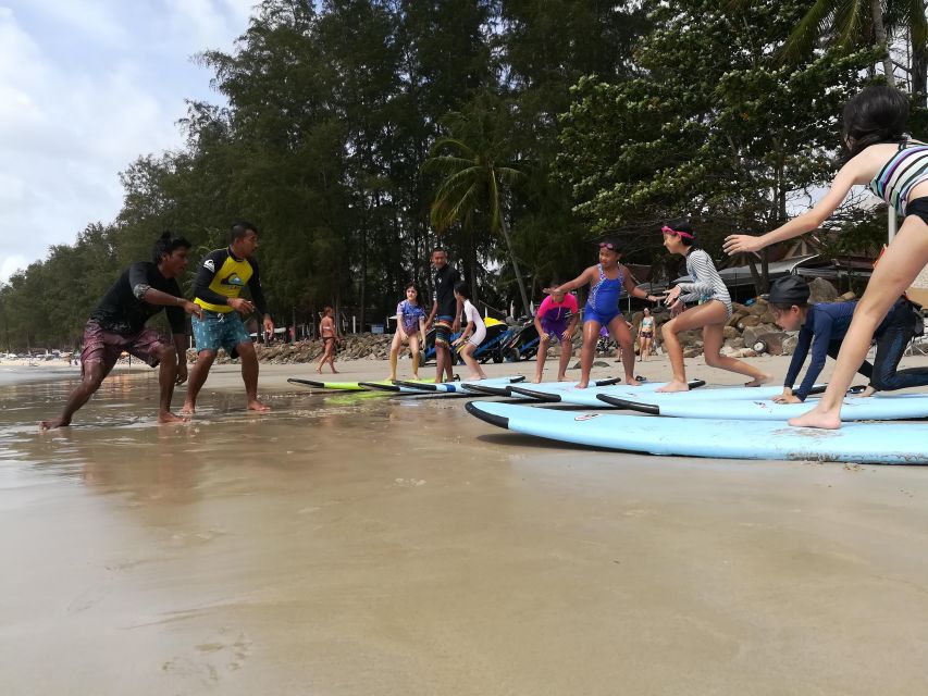 Family Surf Lesson In Phuket Thailand - Bangtao Beach Meeting Point: Starting at Arinara Resort