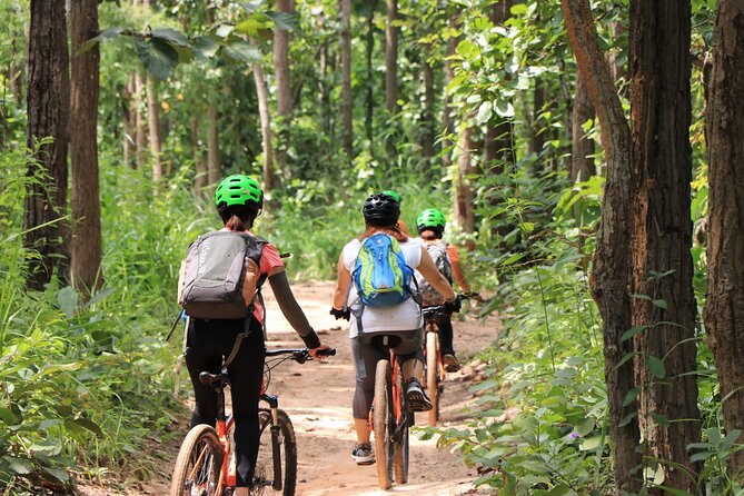 FIELDS OF GOLD Mountain Biking Tour Chiang Mai - Trailhead coffee break: refuel, regroup, and enjoy the pace shift