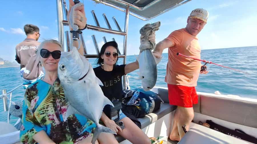 Fishing at Krabi : Full day - On the Andaman Sea: what fishing actually feels like on this trip