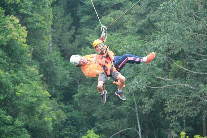 Flight of the Phoenix: Zipline Experience - Choosing between Zipline A, Zipline B, and the high rope course