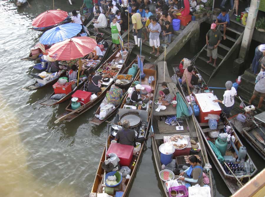 Floating Market Full-Day Bicycle Tour from Bangkok - Starting early from Bangkok: the rhythm of a full 8 hours