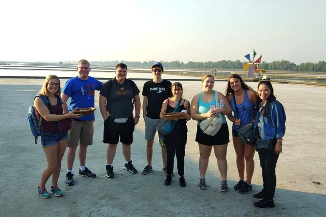 Floating & Railway Market and Coconut Farm Tour [Optional Luxury] - Samut Sakhon salt fields: the quick look at sea-salt work
