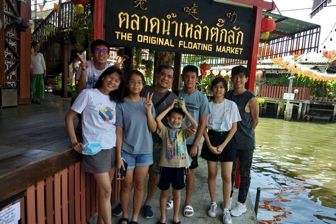 Floating & Railway Markets and Erawan Waterfall [Optional Luxury] - Erawan Waterfall: seven tiers, emerald ponds, and a swim option