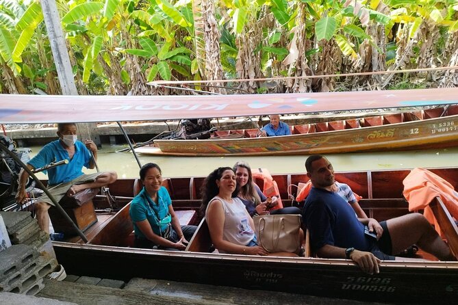 Floating & Railway Markets and Erawan Waterfall [Optional Luxury] - Mae Klong Railway Market and the Hoop Rom style experience