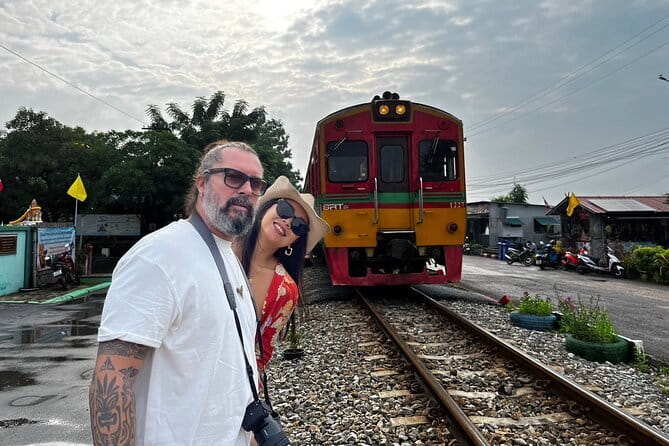 Floating & Railway Markets Tour - Ban Ka Long whitish salt fields: quick, visual, and different