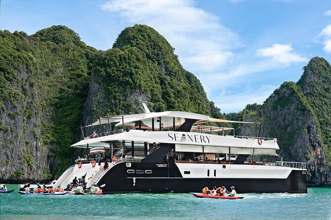 Freedom Party Boat Cruise By HYPE Boat Club Phuket - Include Pickup Transfer - Stop 3 (Promthep Cape): sunset return and the music turning up