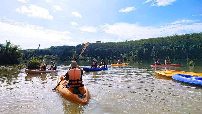 From Ao Nang: Kayaking at Klong Rud with Hotel Transfers - Klong Nam Sai lagoon: the swim break that actually refreshes