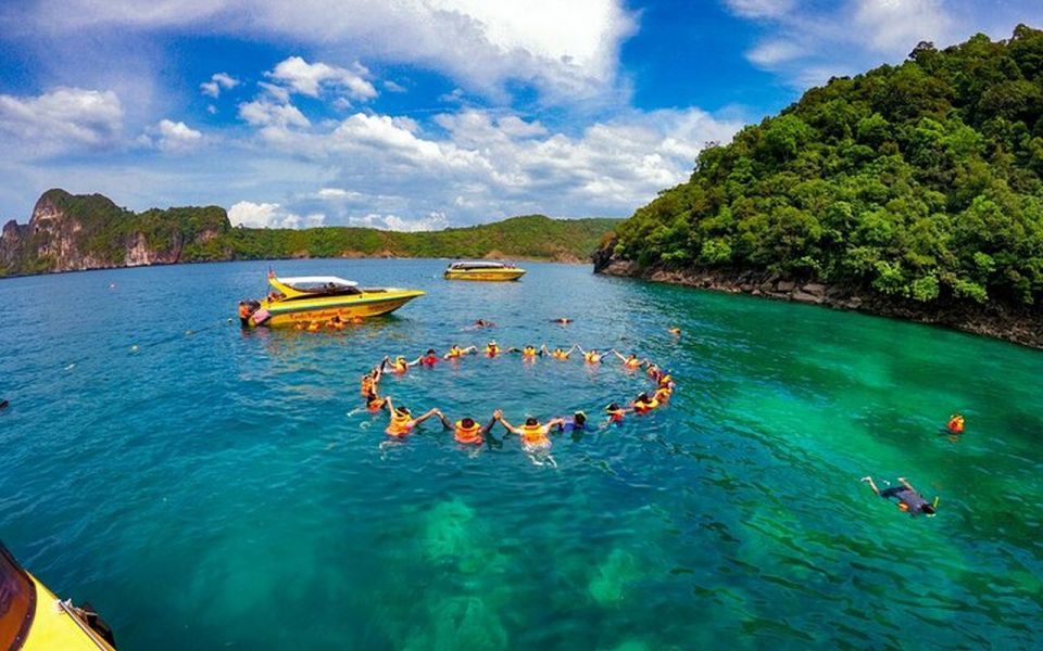 From Ao Nang: Phi Phi Islands Day Tour by Boat with Lunch - Phi Phi Don lunch and shopping: where the day slows just enough