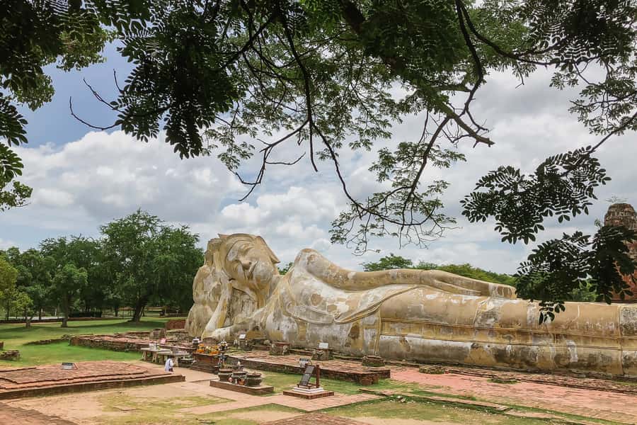 From Bangkok: Ayutthaya Day Tour by Bus with River Cruise - Wat Lokayasutharam: The Reclining Buddha You Can’t Miss