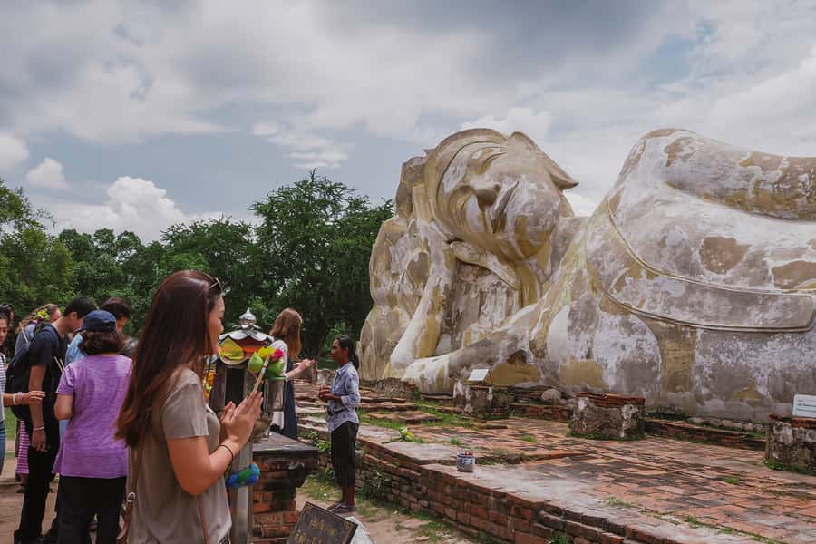 From Bangkok: Ayutthaya Day Tour by Bus with River Cruise - Wat Phra Si Sanphet: Royal Power in Temple Form