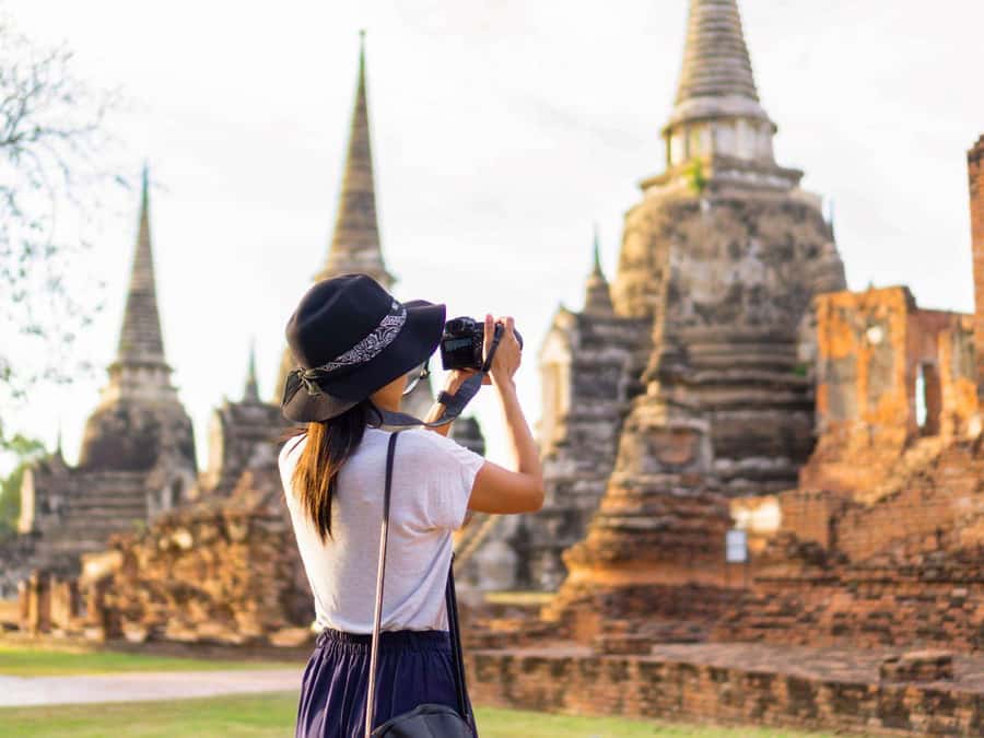 From Bangkok: Ayutthaya Temples and Boat Tour with Lunch - Wat Yai Chai Mongkol: the 62-meter stupa and the calm scale of the grounds