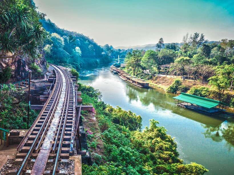 From Bangkok: Erawan Park & Kanchanaburi Small-Group Tour - Lunch in Kanchanaburi: simple, flexible, and at your own pace