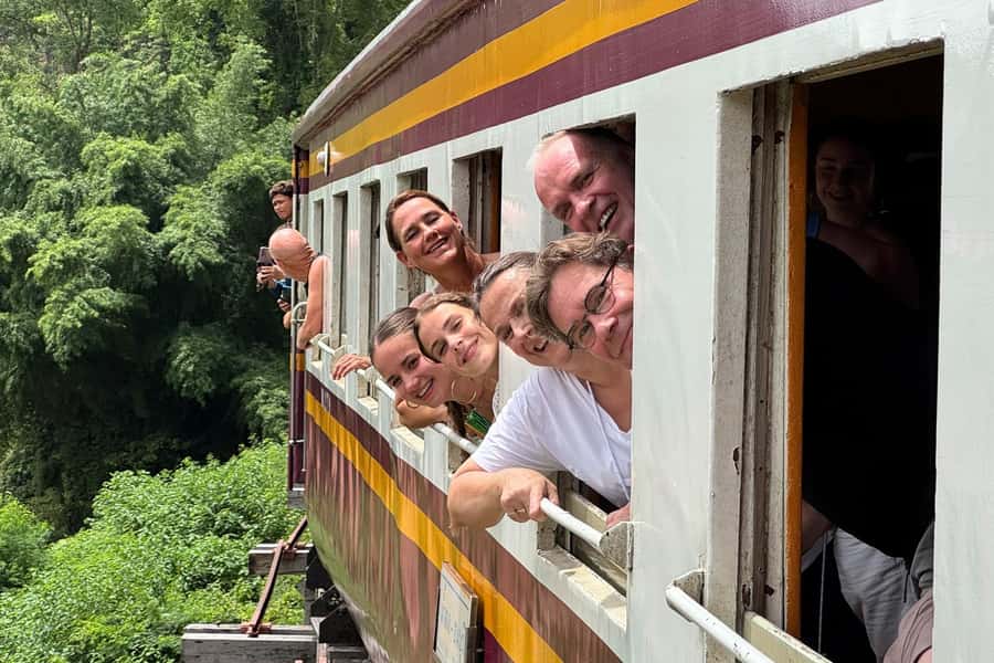 From Bangkok: Erawan Waterfall & Kanchanaburi Private Tour - Krasae Buddha Cave (Kra Sae): a short walk that adds a spiritual beat