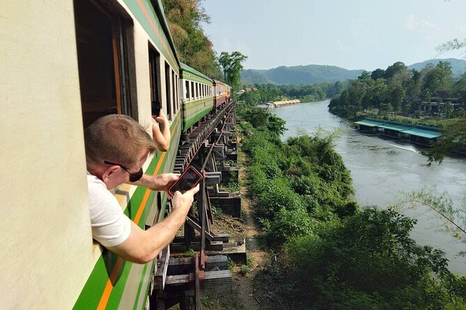 From Bangkok : Floating market, Kanchanaburi, Ayutthaya (3 days) - Day 2 to Kanchanaburi: Railway Market Energy, Damnoensaduak Water Time