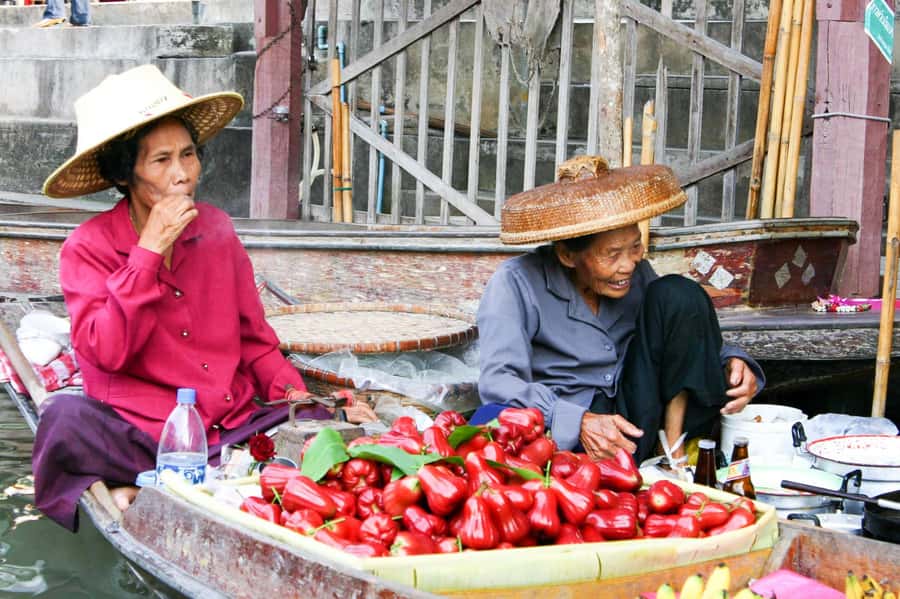 From Bangkok: Maeklong Railway and Floating Market Food Tour - Longtail boat through quiet canals: the day’s natural reset
