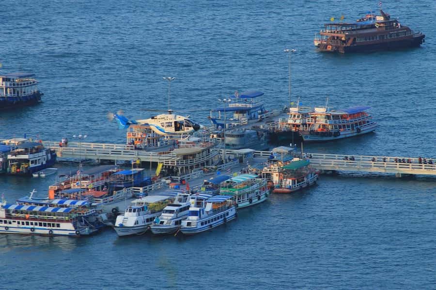 From Bangkok: Pattaya City Day Trip with Private Driver - Khao Phra Tam Nak viewpoint: Pattaya’s bay from up high