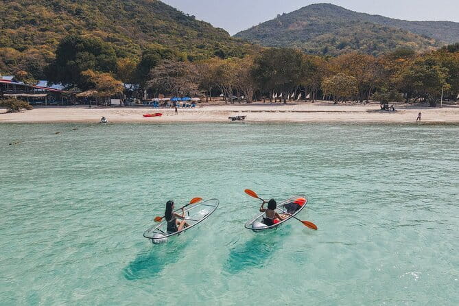From Bangkok : Pattaya Island Trip with Activities & Drone Photo - Haad Tien Beach Fun: Snorkeling, Water Slide, and Coral-Edge Moments