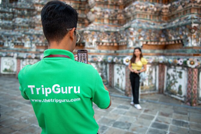 From Bangkok: Private Customizable Bangkok City Tour - Wat Arun (Temple of Dawn): riverfront views with a travel-story feel
