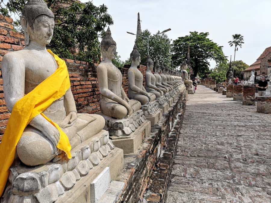 From Bangkok: Private Tour to Ayutthaya & Summer Palace - Wat Phu Khao Thong: Golden Mount as Your First Temple Note