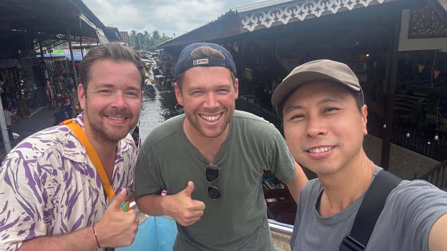 From BANGKOK: Railway Market and Amphawa Floating market - Timing, Crowds, and the Friday Amphawa Surprise