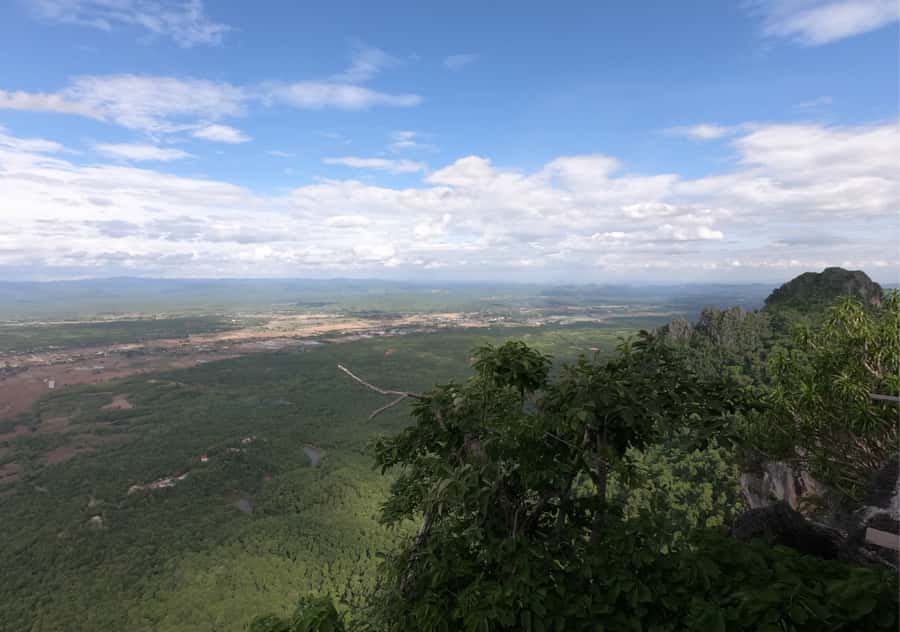 From Chiang Mai: Lampang Summit & Springs - Wat Chaloem Prakiat: the floating pagoda climb that sets the tone