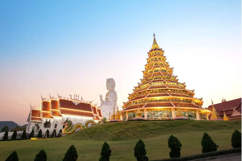 From Chiang Mai: White Temple, Blue Temple & Black House - Mae Kachan Hot Spring Break: The Best Time Buffer on the Route