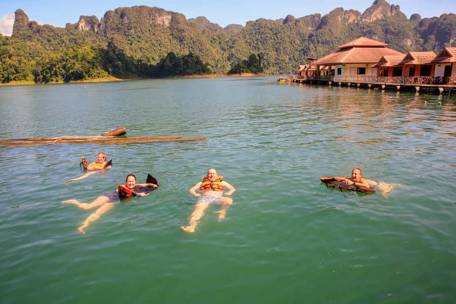 From Khao Lak: Khao Sok & Cheow Lan Lake Tour with Kayaking - Lunch at the raft houses: local life meets a calm reset