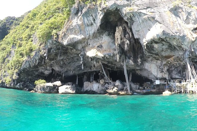 From Khao Lak : Phi Phi Islands Adventure Day Trip with Lunch - Monkey Beach and Viking Cave: Small Stops With Big Character